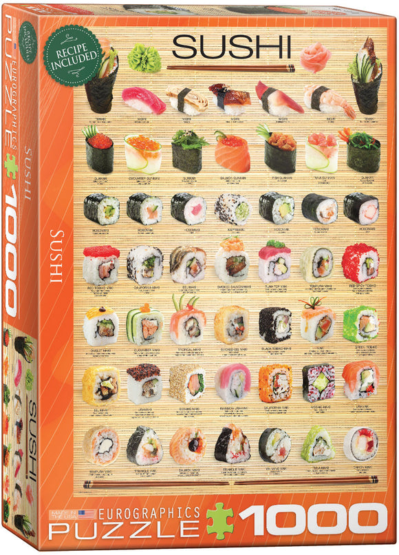 Puzzle: Delicious Puzzles - Sushi