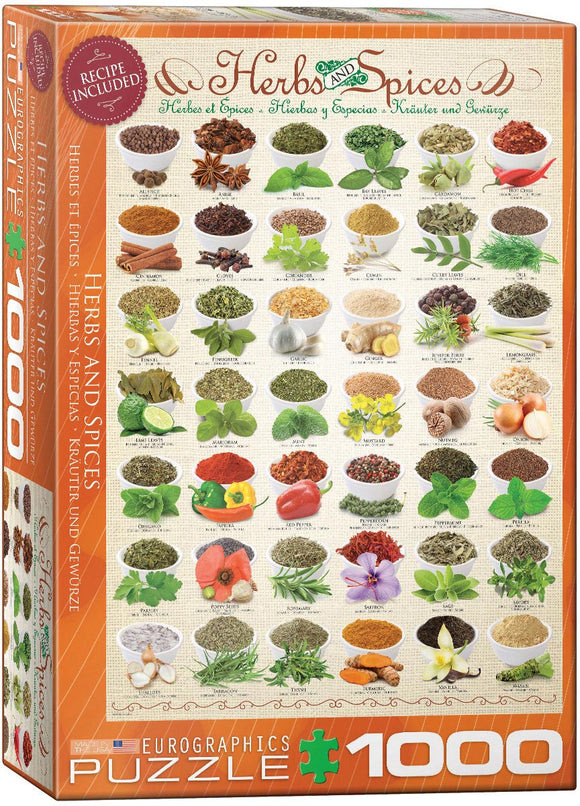 Puzzle: Delicious Puzzles - Herbs and Spices
