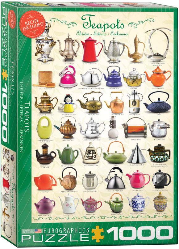 Puzzle: Delicious Puzzles - Teapots
