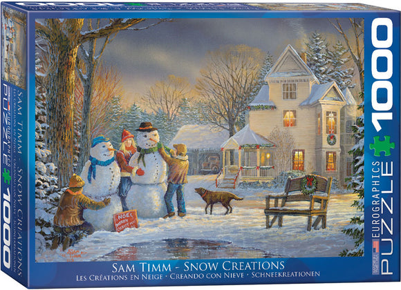 Puzzle: Artist Series - Snow Creations by Sam Timm