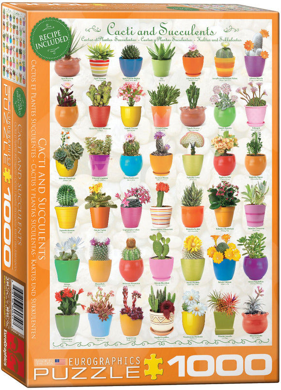 Puzzle: Garden - Cacti & Succulents
