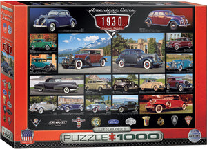 Puzzle: The Cruisin' Series - American Cars of the 1930s