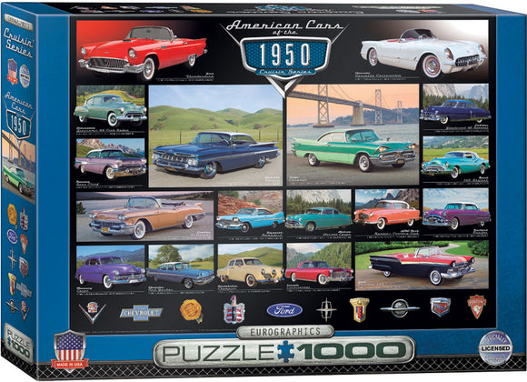 Puzzle: The Cruisin' Series -American Cars of the 1950s