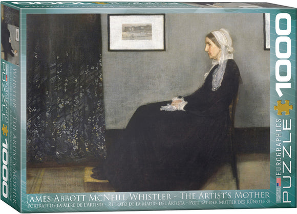 Puzzle: Fine Art Masterpieces - The Artist's Mother by James Abbott McNeil Whistler