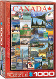 Puzzle: Canadian Vintage Art - Travel Canada Vintage Posters