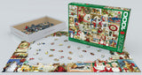 Puzzle: Christmas - Seasonal - Vintage Christmas Cards