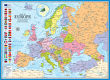 Puzzle: Maps & Flags - Map of Europe