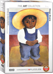 Puzzle: Fine Art Masterpieces - Portrait of Ignacio Sanchez by Diego Rivera