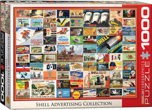 Puzzle: Vintage Car Art - Shell Heritage Collection
