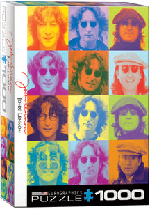 Puzzle: Celebrities Collection - John Lennon Color Portraits
