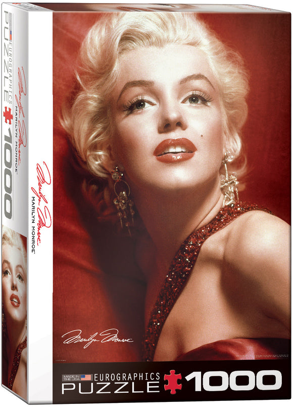 Puzzle: Celebrities Collection - Marilyn Monroe Red Portrait
