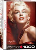 Puzzle: Celebrities Collection - Marilyn Monroe Red Portrait