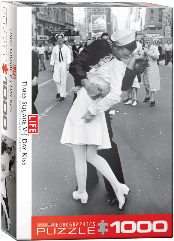 Puzzle: Celebrities Collection - LIFE V-J Day Kiss in Times Square