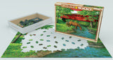 Puzzle: Artist Series - Sweet Water Bridge by Persis Clayton Weirs