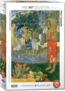 Puzzle: Fine Art Masterpieces - La Orana Maria (Hail Mary) by Paul Gauguin