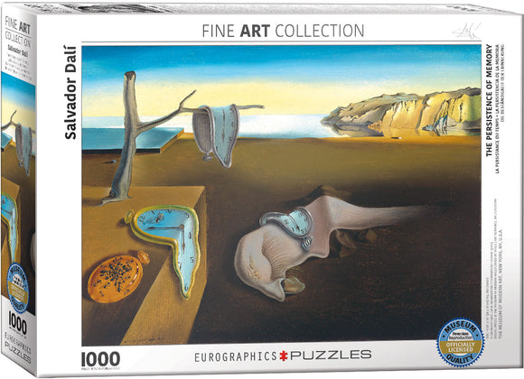 Puzzle: Fine Art Masterpieces - The Persistence of Memory by Salvador Dali