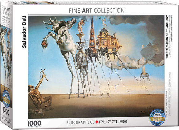 Puzzle: Fine Art Masterpieces - The Temptation of St Anthony by Salvador Dalí