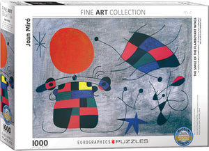 Puzzle: Fine Art Masterpieces - The Smile of the Flamboyant Wings by Joan Miró