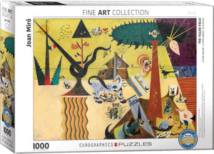 Puzzle: Fine Art Masterpieces - The Tilled Field by Joan Miró