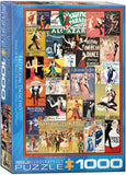 Puzzle: Vintage Art Collages - Ballroom Dancing