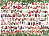 Puzzle: Animal Charts - Holiday Dogs