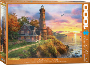 Puzzle: Artist Series - The Old Lighthouse by Dominic Davison