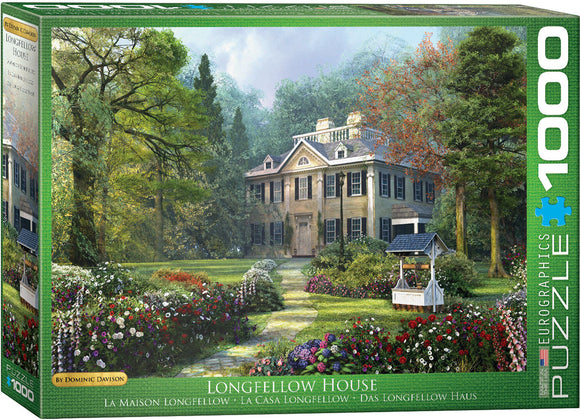 Puzzle: Artist Series - Longfellow House by Dominic Davison