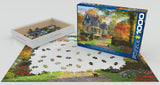 Puzzle: Artist Series - The Blue Country House by Dominic Davison