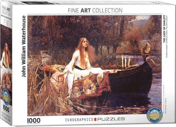 Puzzle: Fine Art Masterpieces - The Lady of Shalott by John William Waterhouse
