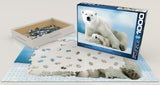 Puzzle: Animal Life Photography - Polar Bear & Baby