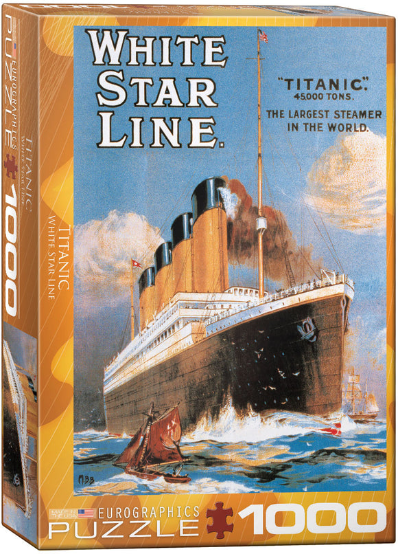 Puzzle: Titanic White Star Line