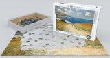Puzzle: Fine Art Masterpieces - Path through the Wheat Fields by Claude Monet