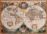 Puzzle: Maps & Flags - Orbis Geographica World Map