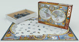 Puzzle: Maps & Flags - Antique World Map