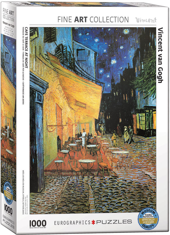 Puzzle: Fine Art Masterpieces - Café Terrace at Night