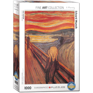 Puzzle: Fine Art Masterpieces -  The Scream by Edvard Munch