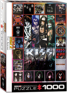 Puzzle: Celebrities Collection - KISS The Albums