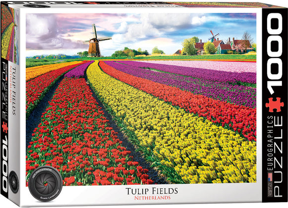 Puzzle: HDR Photography - Tulip Field - Netherlands