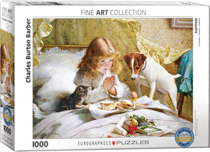 Puzzle: Fine Art Masterpieces - Suspense by Charles Burton Barber