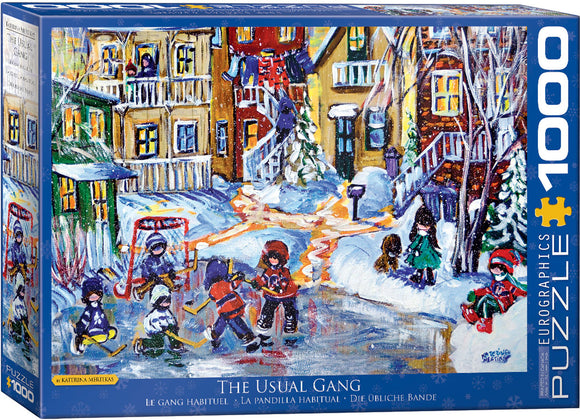 Puzzle: Winter Wonderland - The Usual Gang