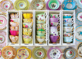 Puzzle: Vintage Tea Set collection - Colorful Tea Cups