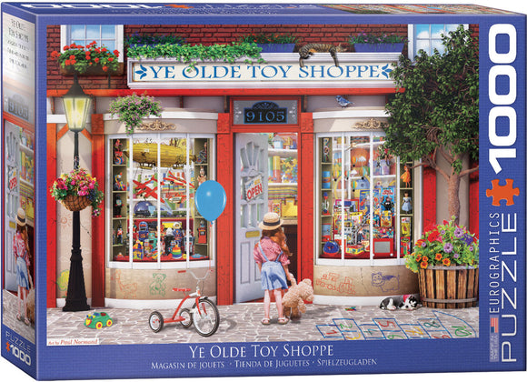 Puzzle: Favorite Pastimes - Ye Olde Toy Shoppe by Paul Normand