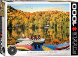 Puzzle: HDR Photography - Lakeside Cottage, Quebec