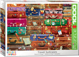 Puzzle: Colors of the World - Travel Suitcases