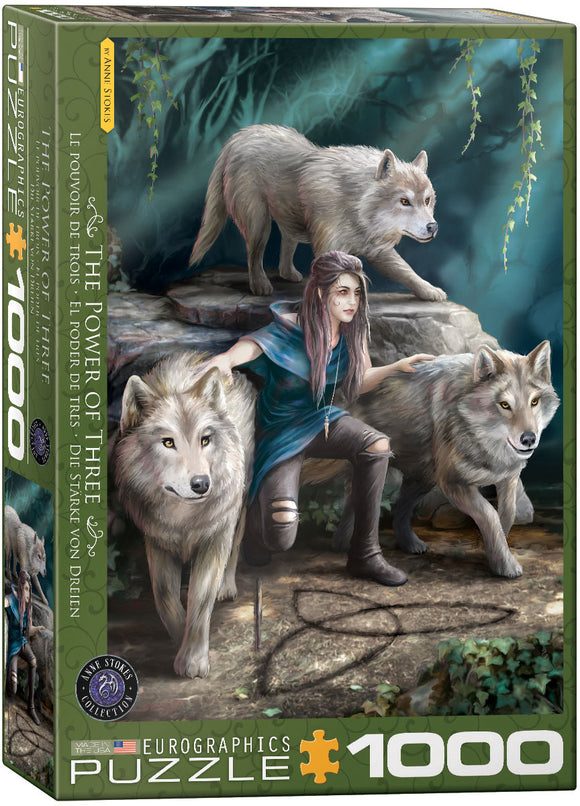 Puzzle: Artist Series -  The Power of Three by Anne Stokes