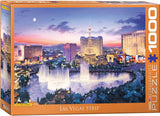 Puzzle: Artist Series - Las Vegas Strip by Eugene Lushpin
