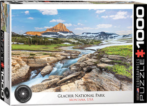 Puzzle: HDR Photography - Glacier National Park