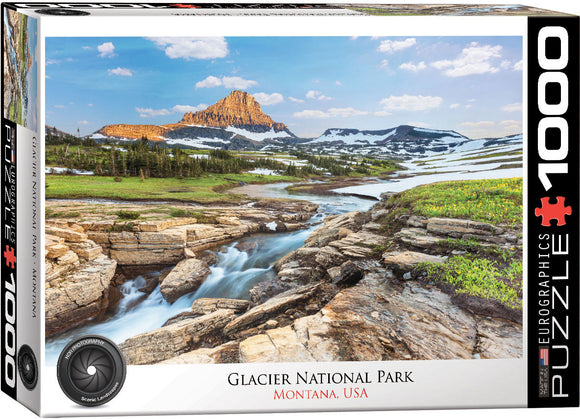 Puzzle: HDR Photography - Glacier National Park