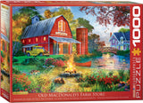 Puzzle: Artist Series - Campfire by the Barn