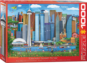 Puzzle: Artist Series -  Toronto Island Picnic by Jasper Tompson